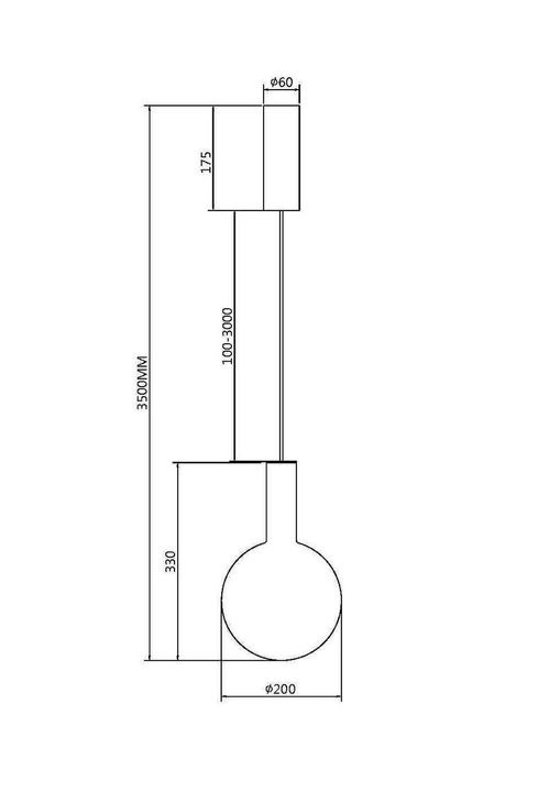 Подвесной светодиодный светильник Maytoni Nebula MOD182PL-L4CG3K
