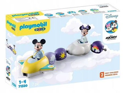 Конструктор Playmobil 1.2.3 и Disney - Облачная поездка Микки и Минни 71320