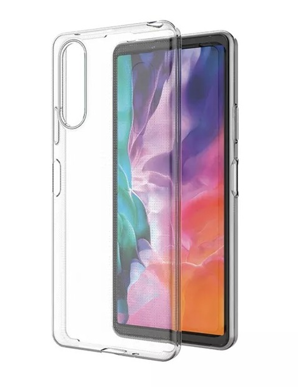 Тонкий силиконовый чехол для Sony Xperia 10 IV, Mark 4 с 2022 года, серия Ultra Clear от Caseport