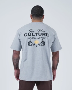 Футболка KINGZ Jiu Jitsu Culture Tee серая