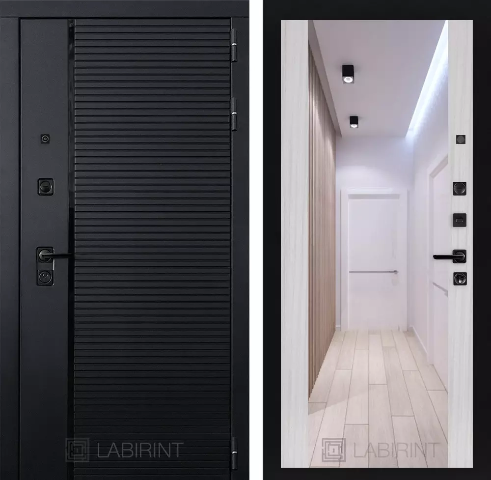 Пиано зеркало МАХ белый сандал софт