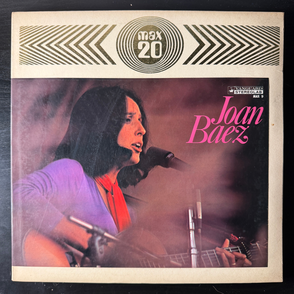 Joan Baez ‎– Joan Baez Max 20 (Япония 1971г.)