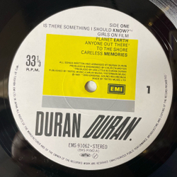 Винтажная виниловая пластинка LP Duran Duran (Japan 1983) (Obi) Careless Memories
