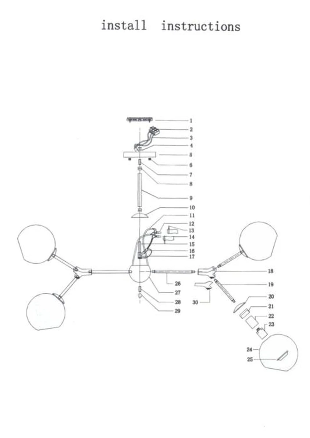 Потолочная люстра Lightstar BETA 785086