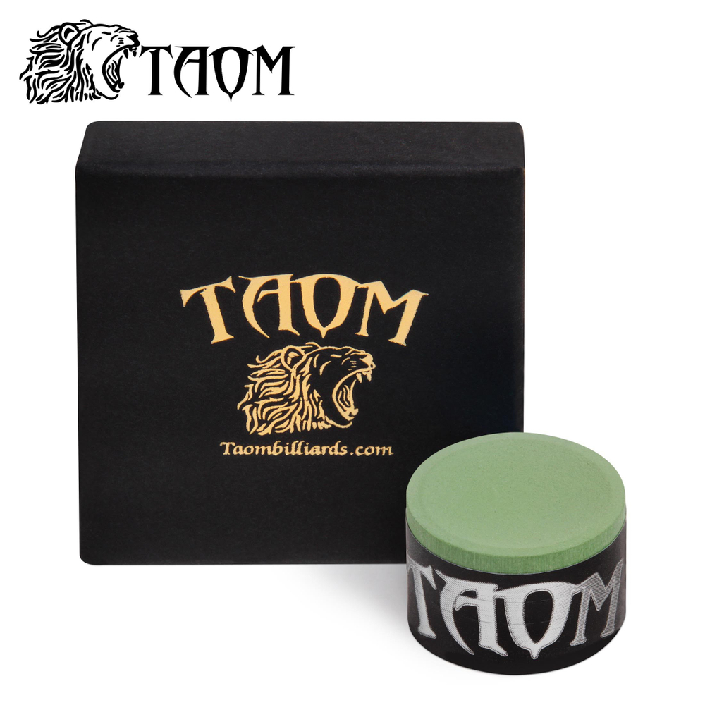 Мел бильярдный "Taom V10 Chalk" Green без упаковки 1шт.