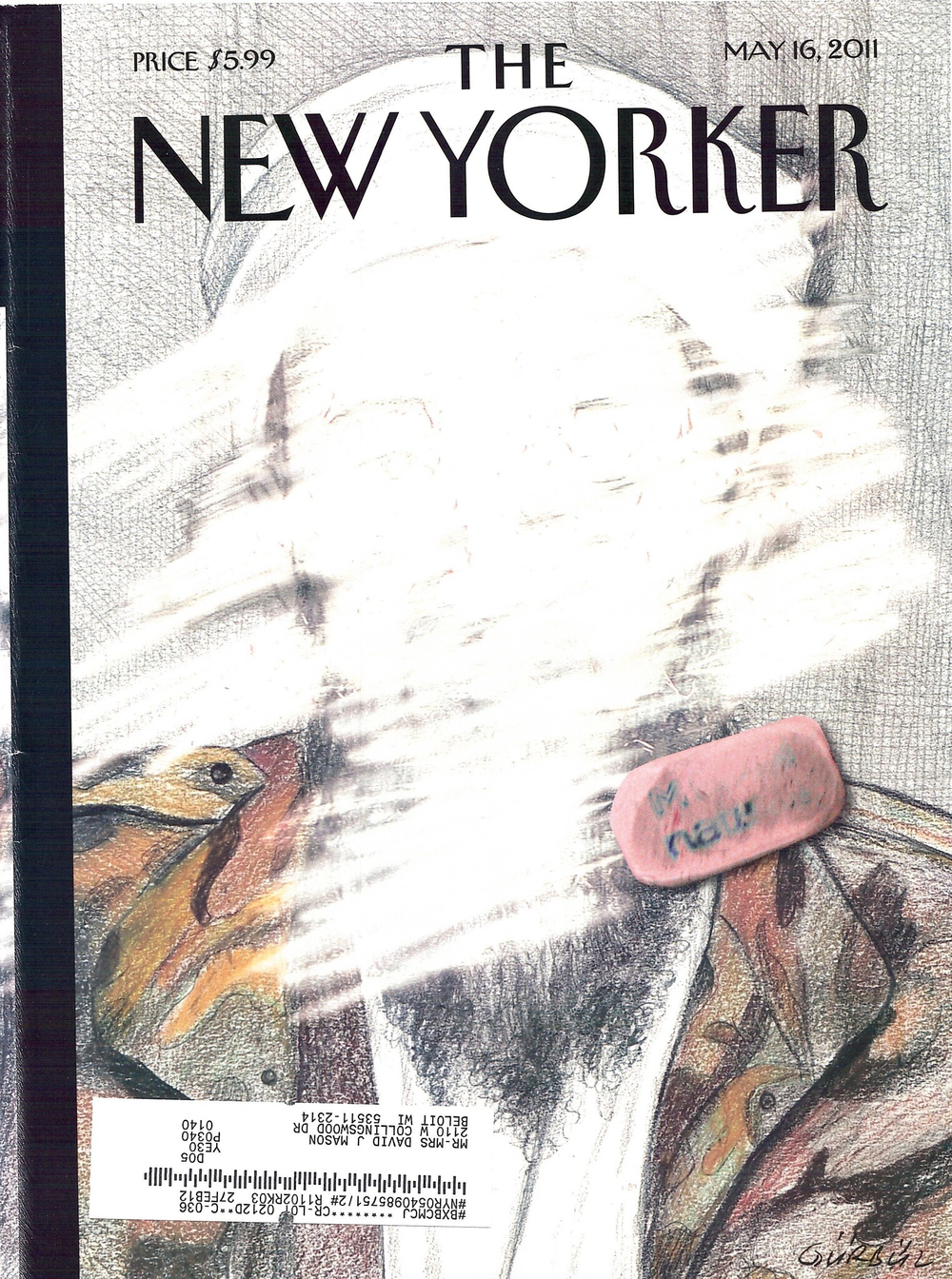 Журнал The New Yorker 16-05-2011, обложка