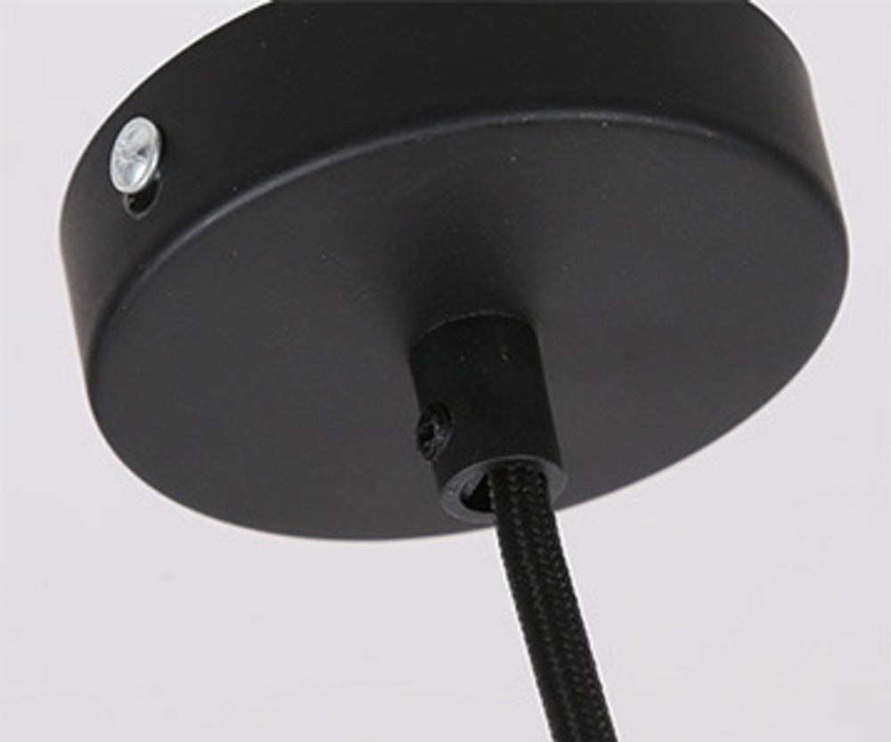 Pendant design lamp Kelly Cluster by Studio Italia Design (Black/hemisphere)