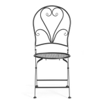 Стул Love Chair (PL08-11140) стальной сплав, черный, 40х47,5х94 см