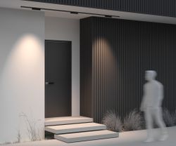 Уличный трековый мангитный светодиодный светильник Maytoni Exility IP   O-TR02-2-S-12WB3K