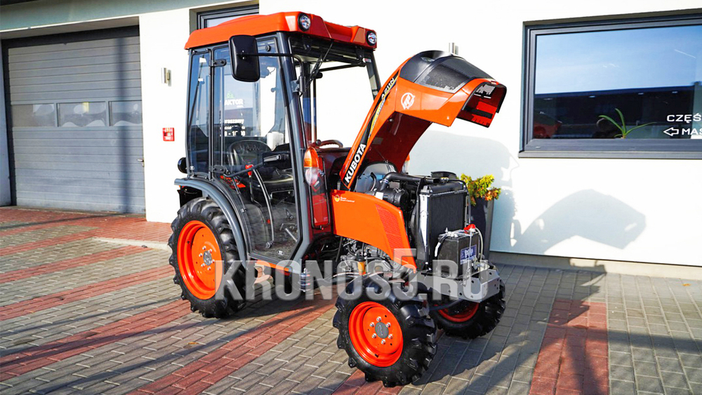 Трактор Kubota | Кубота A211N-OPC 9+3 (Kubota India) STD agri 7.00-12 / 8.3-20 (с ПСМ)