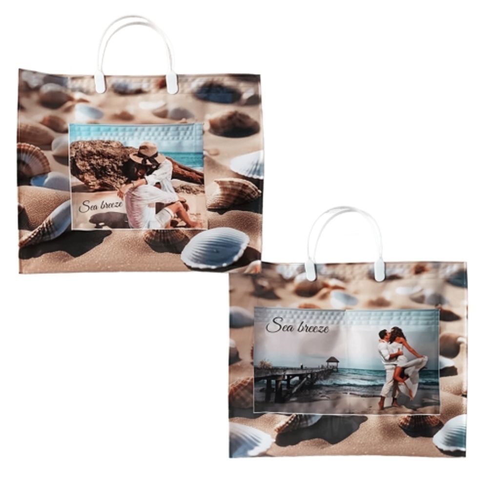 Сумка-пакет "Бриз" 34+10x39+10см с карманами