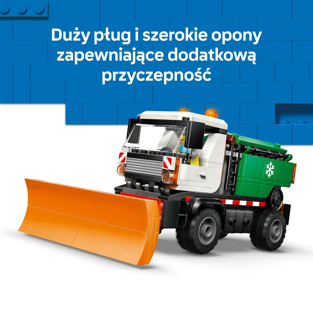 Конструктор LEGO City 60490 Снегоуборочная машина — фото 8