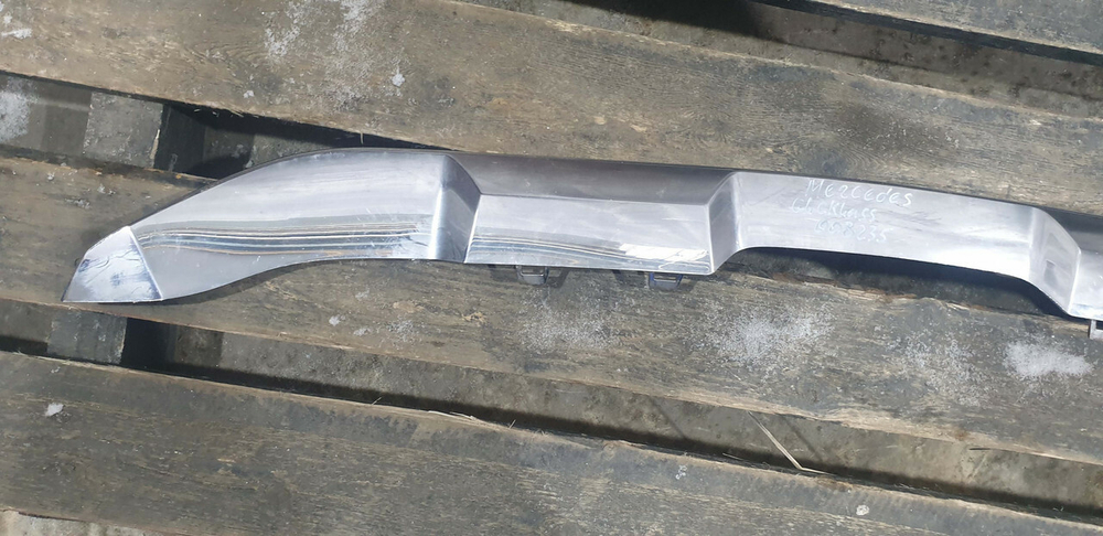 Накладка заднего бампера Mercedes GLE (W166) 15-18 Б/У Оригинал A1668857622