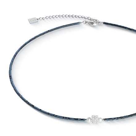 Колье Coeur de Lion Anthracite-Silver 1138/10-1224