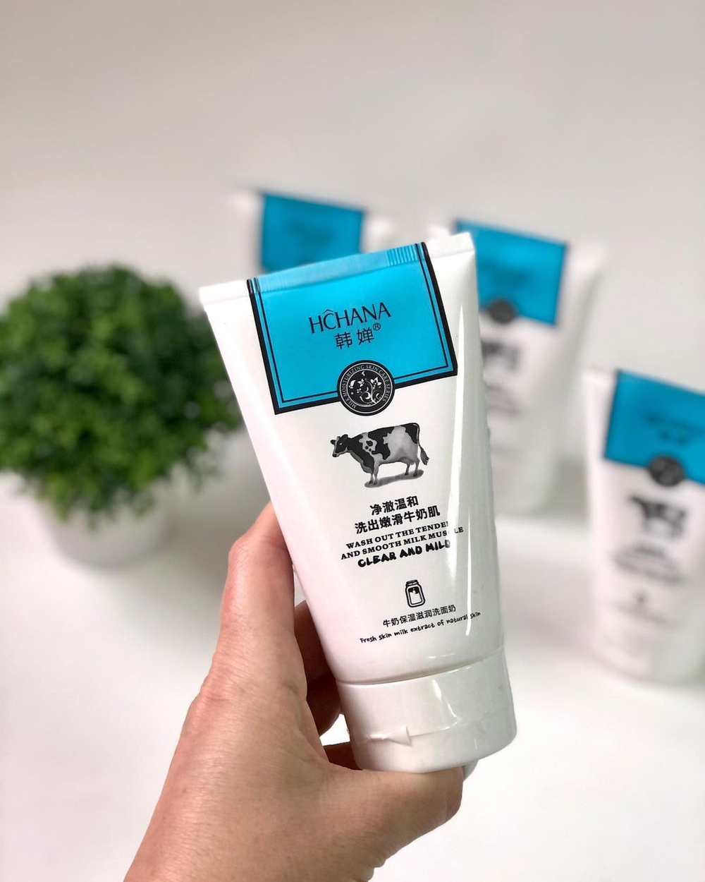 Пенка для умывания с протеинами молока, 100г