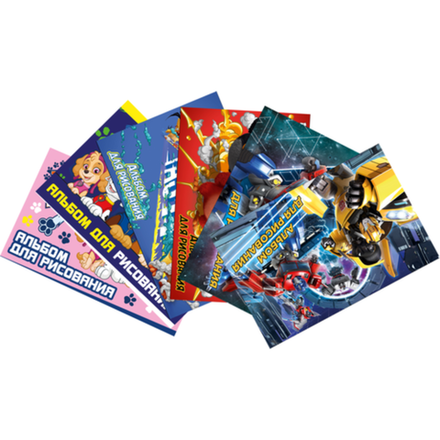 Альбом для рисования Transformers