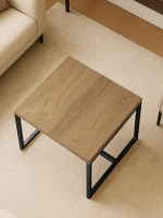 Компактный журнальный стол Куб - ЧД - ЛДСП в ПВХ