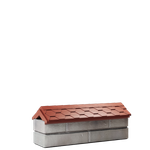 Парапет полимеркомпозитный Everest 130*510 (0,5 кирпич) красный