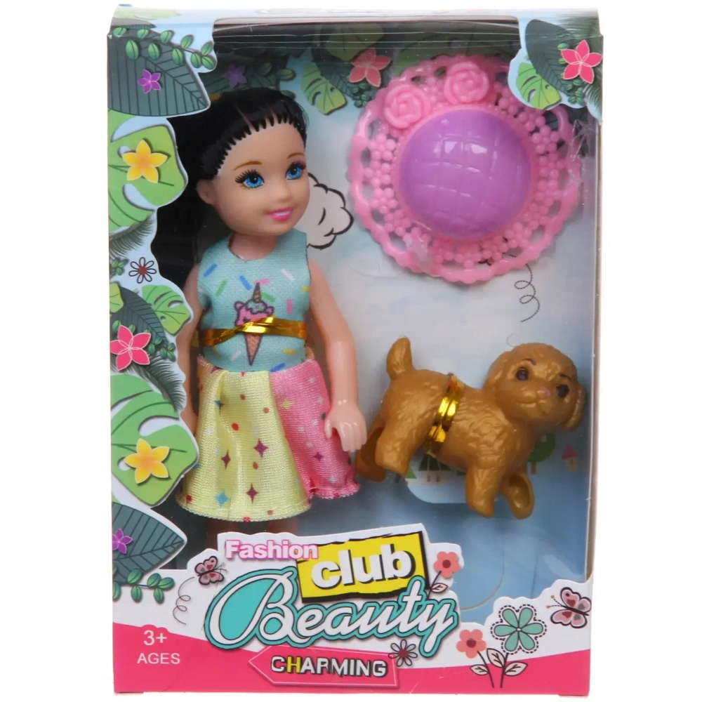 Кукла «Малышка Пени и лучший друг», 11,3*3,5*16 см в ассортименте