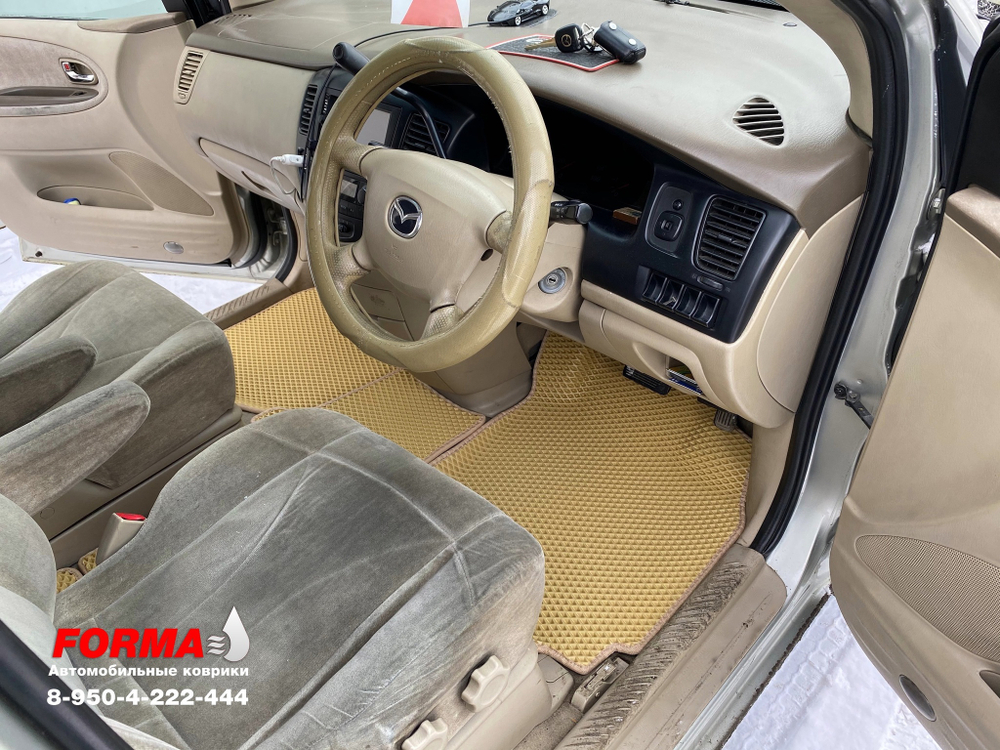 Mazda MPV 2 поколение LW (06.1999 - 01.2006) 4WD, правый руль