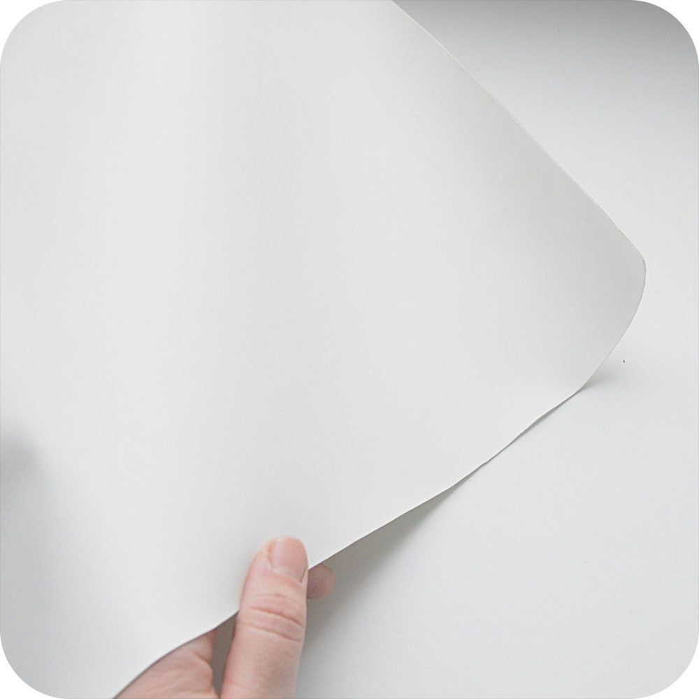 Кожзам переплетный матовый, белый