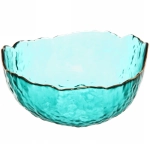 Салатник стеклянный «ICE CRYSTAL» 16см морской