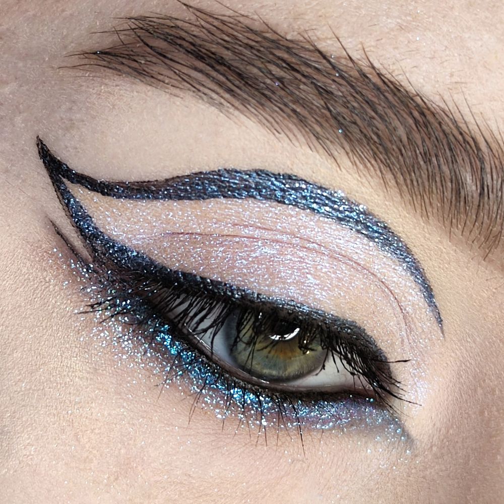 Декоративный гель для лица, волос и тела Color Gel Black