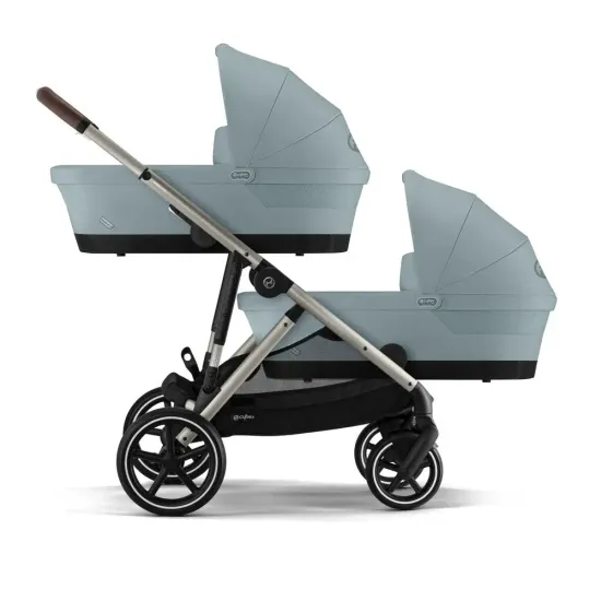 Коляска для двойни 2 в 1 Cybex Gazelle S (Sky blue)
