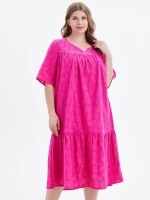 Платье длинное кружевное