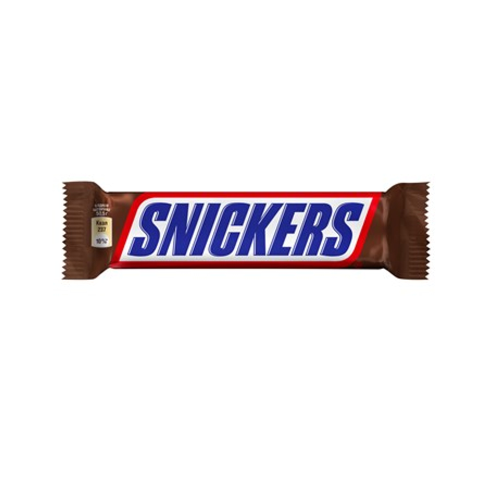 50,5Г ШОКОЛАДНЫЙ БАТОНЧИК SNICKERS
