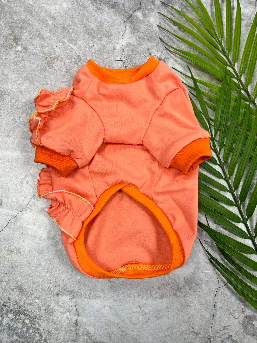 Трикотажная футболка для собак и кошек с рукавом