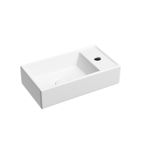 Рукомойник Ceramica Nova Element 41,7, см CN6051LMW белый матовый