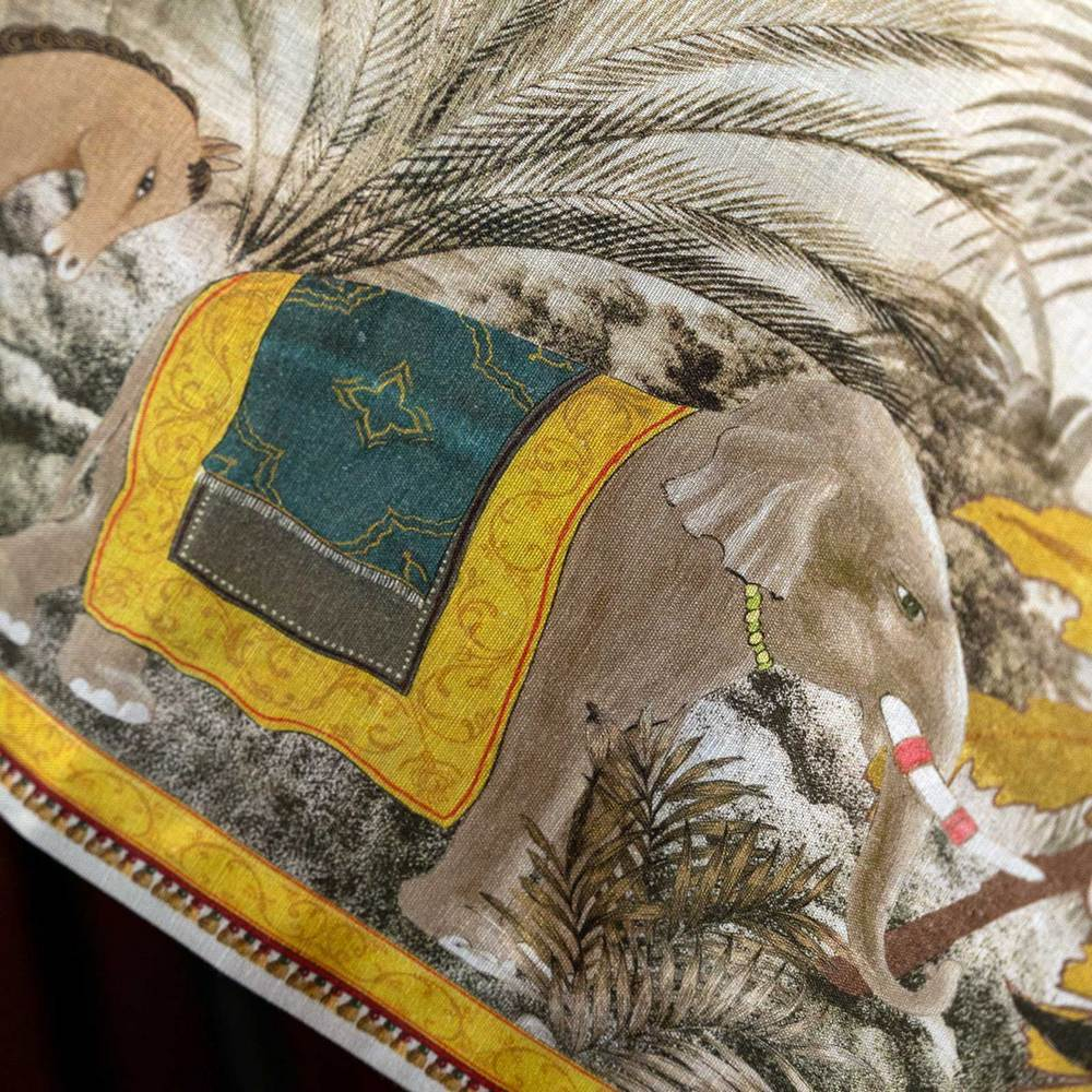 Скатерть 170x270 Tessitura Toscana Telerie Exotic Christmas