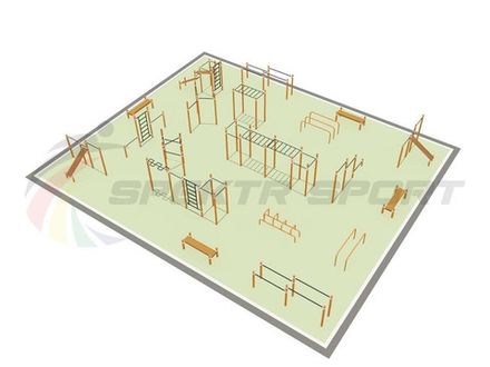 Парковая площадка для Воркаут и GTO 4_76mm