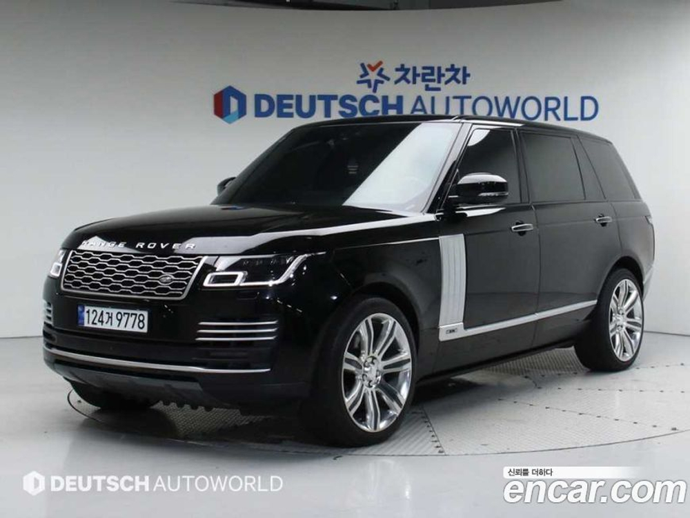 Land Rover Range Rover 4 Generation 4.4 SDV8 AB LWB Дизель (08.2019)