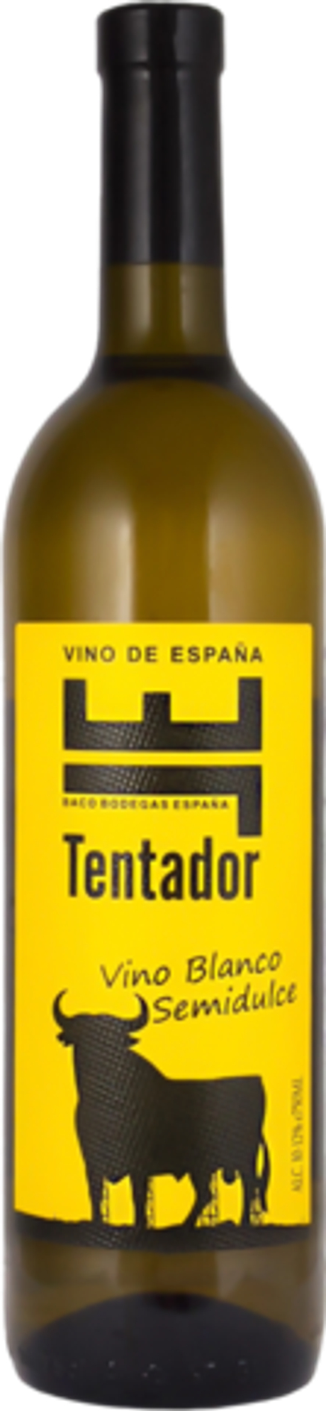 Вино Эль Тентадор п/сл бел 0,75 10-12% ООО ТВК-Кубань Россия