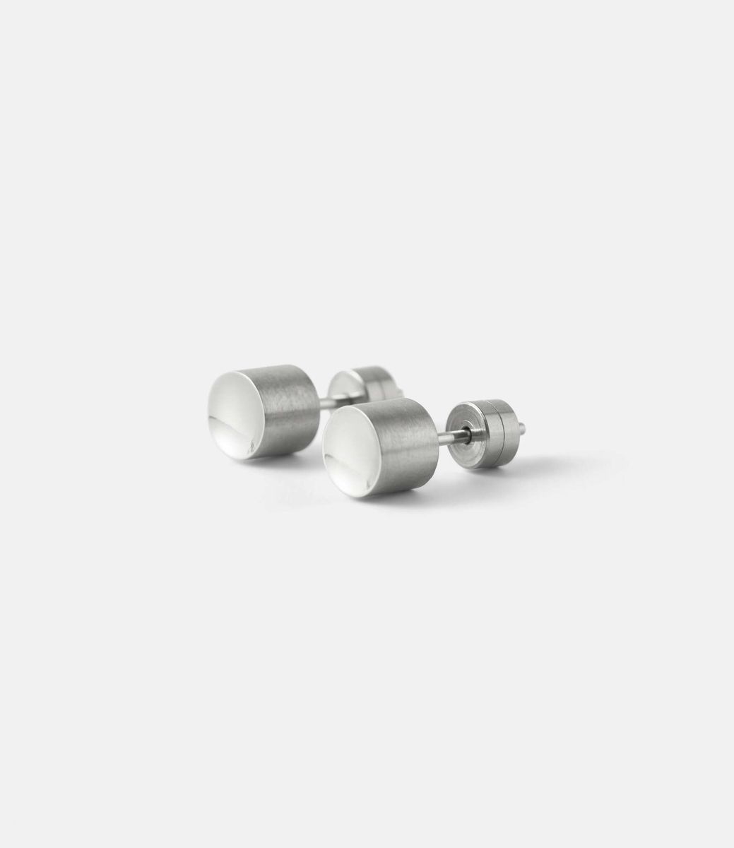 22 Studio Steel Mirror Concave — серьги из стали