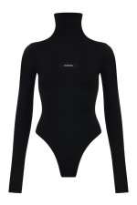 Боди-водолазка из бифлекса matte