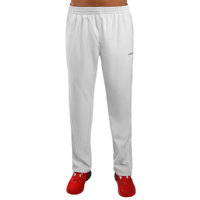 Мужские теннисные штаны HEAD Club Training Pants Men - White, Silver