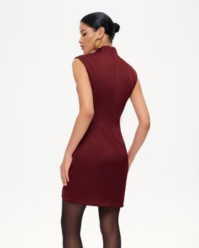 Платье-ципао из сатина