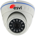 EVC-IP-DN4.0-MG-P/M (XM) купольная уличная IP видеокамера, 4.0Мп*20к/с, f=2.8мм, POE, микрофон