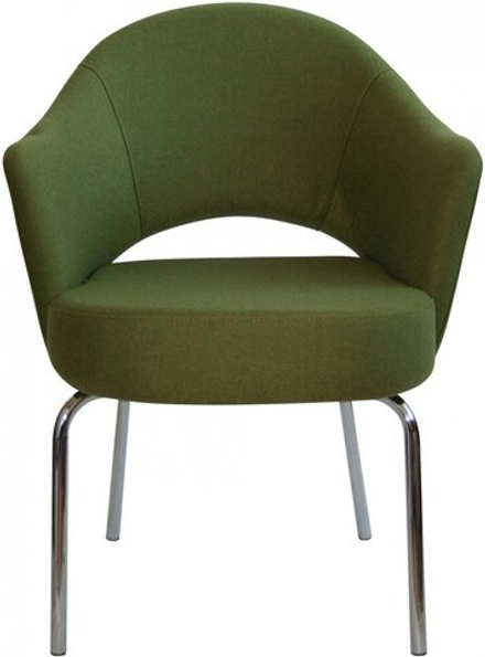 Кресло с обивкой Beon A621, зеленый