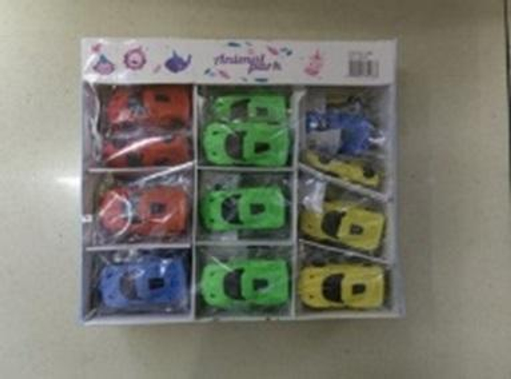 Ластик "Машина", в пакете, 4 цвета микс