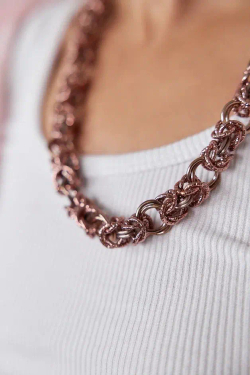 HMG 1192 peach Колье арт.2100