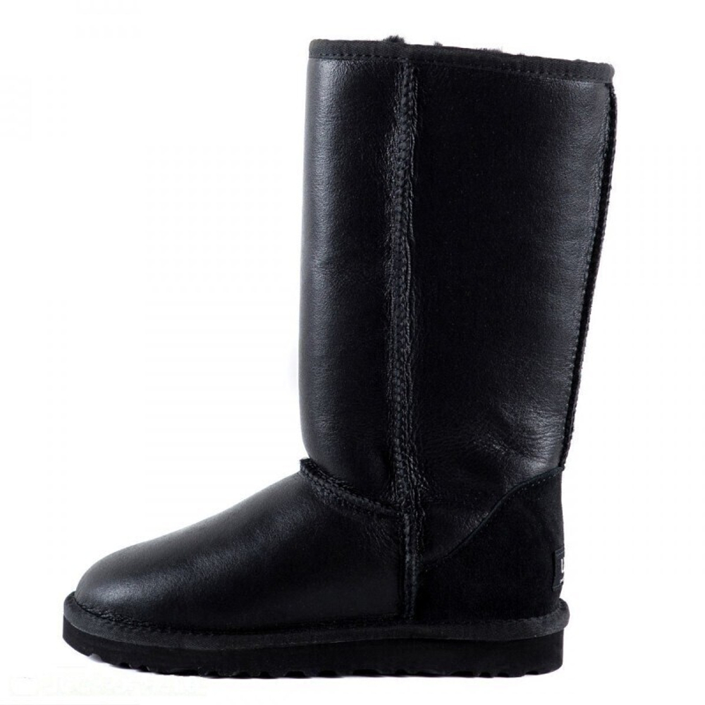 Угги Classic Tall Metallic Black