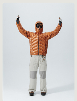 Пуховик Nothomme BLUE Men’s Lightweight Hooded Down Puffer Jacket