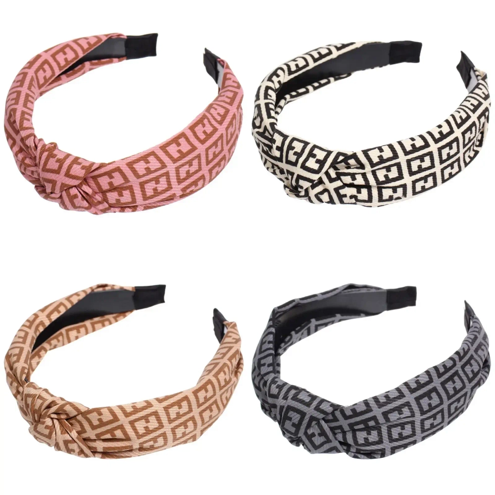 Ободок для волос «МАРЦИПАН», астра, ширина 2,8см, микс 3 цвета