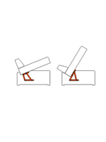 Механизм подъема дивана / оттоманки АКОС 409/1 на газлифтах 200N