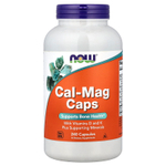 NOW Foods, Cal-Mag Caps, капсулы с витаминами D и K, 240 капсул