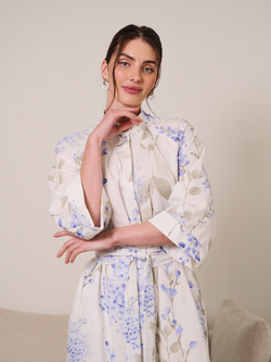 Платье кимоно с поясом